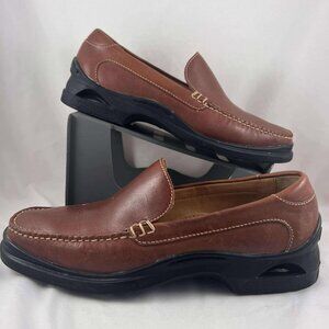 Cole Haan N Air Men's Loafers Size 9 Brown Leather Air Santa Barbara